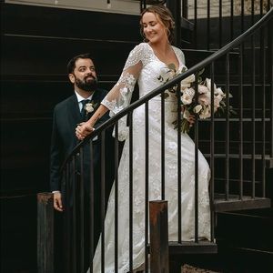 Lillian West Boho Wedding Dress